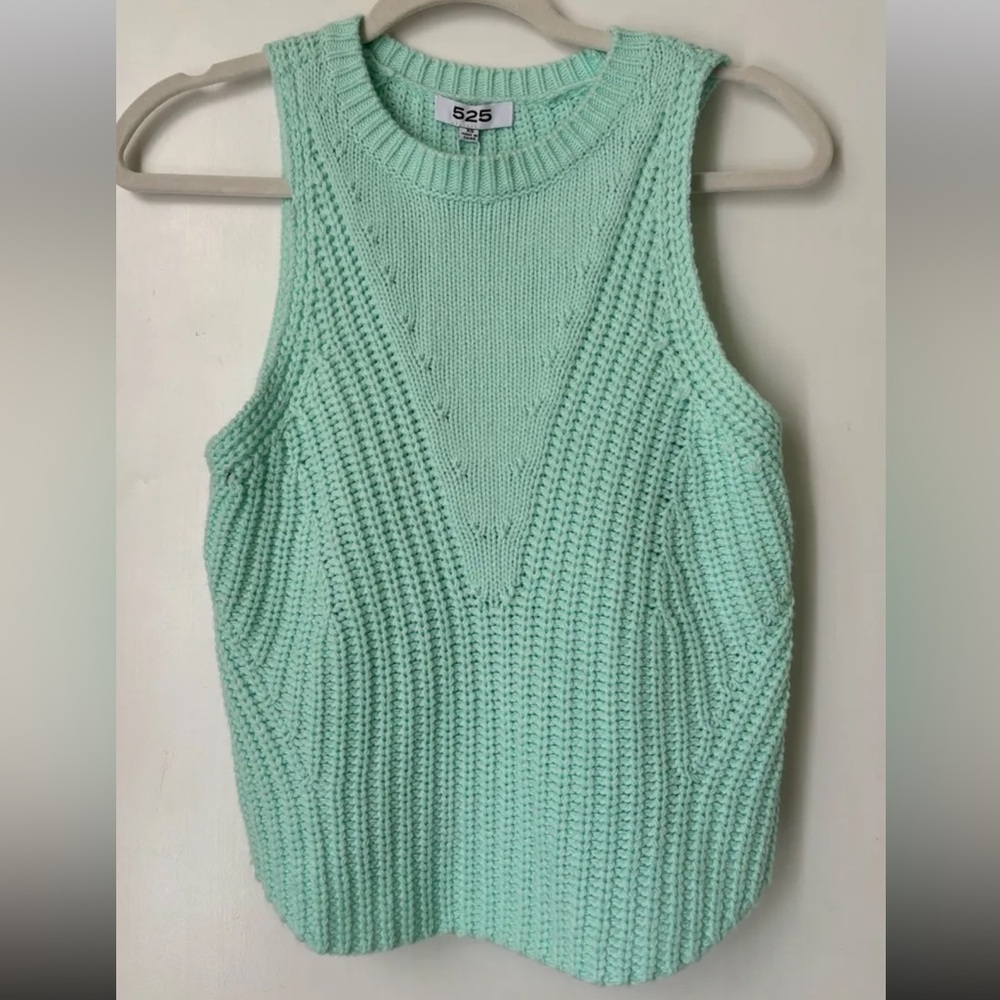 525 Teal Sweater Vest